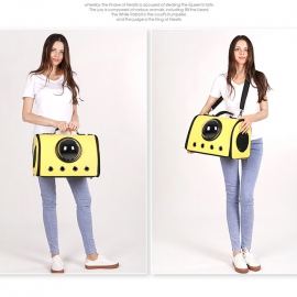 Pu breathable dog bag cat bag pet bag