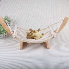 Hang dog and cat diy swing bed