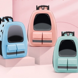 Breathable capsule cat bag go out portable pet bag cat backpack