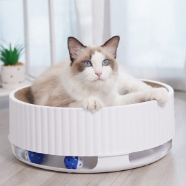 Corrugated multifunctional cat wheel cat toy board