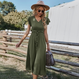 Independent research and development design european and american independent station aliexpress north american fashion womens dress summer split skirt