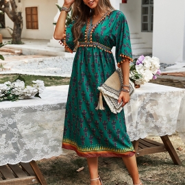 Independent research and development of new products amazon v-neck sexy dress leisure vacation aliexpress style